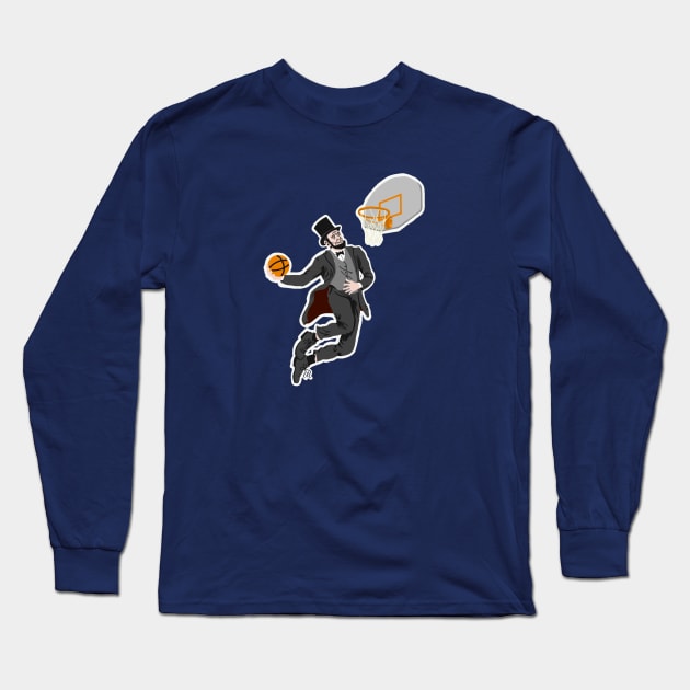 Air Lincoln Long Sleeve T-Shirt by Owllee Designs